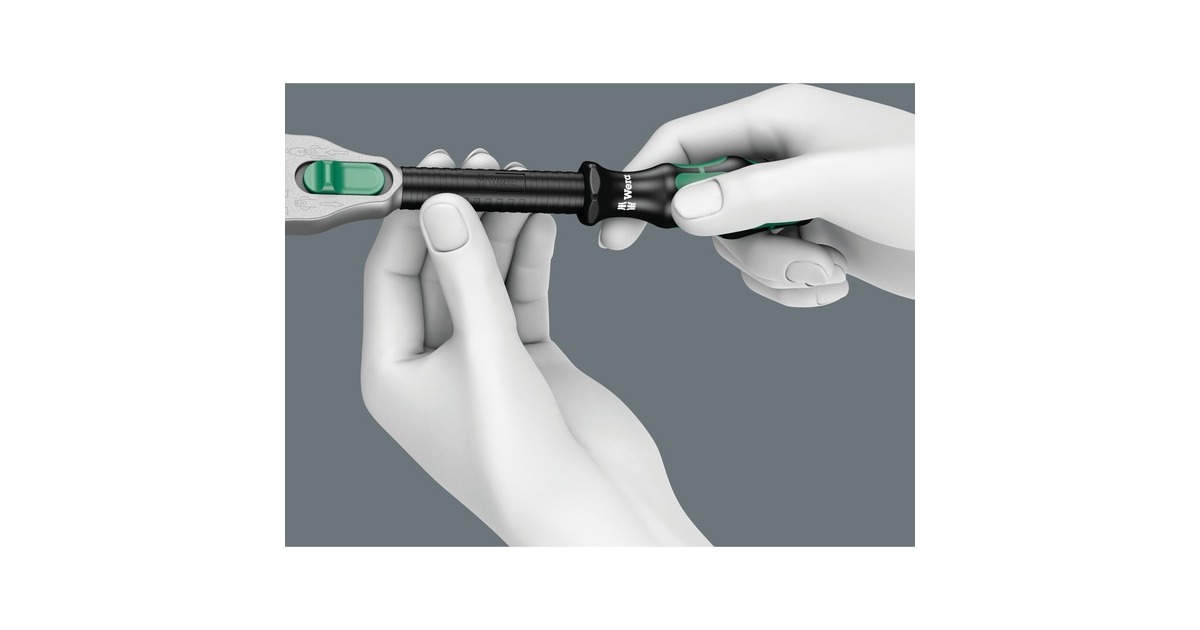 Wera8000 A SB Zyklop Speed ratel met 1/4