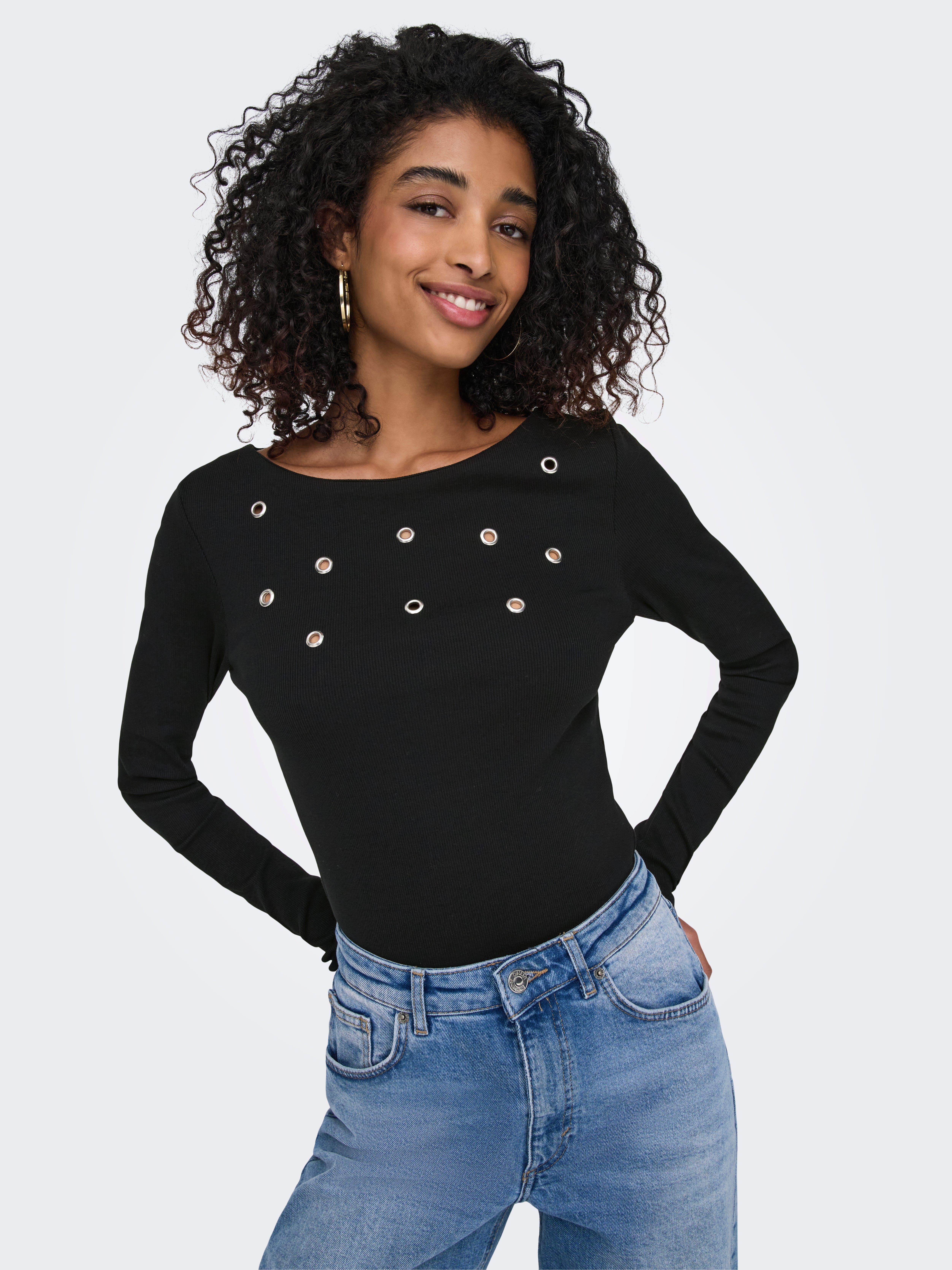 ONLVIDYA Top Black