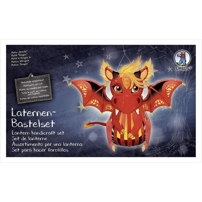 Laternen Bastelset - Drache