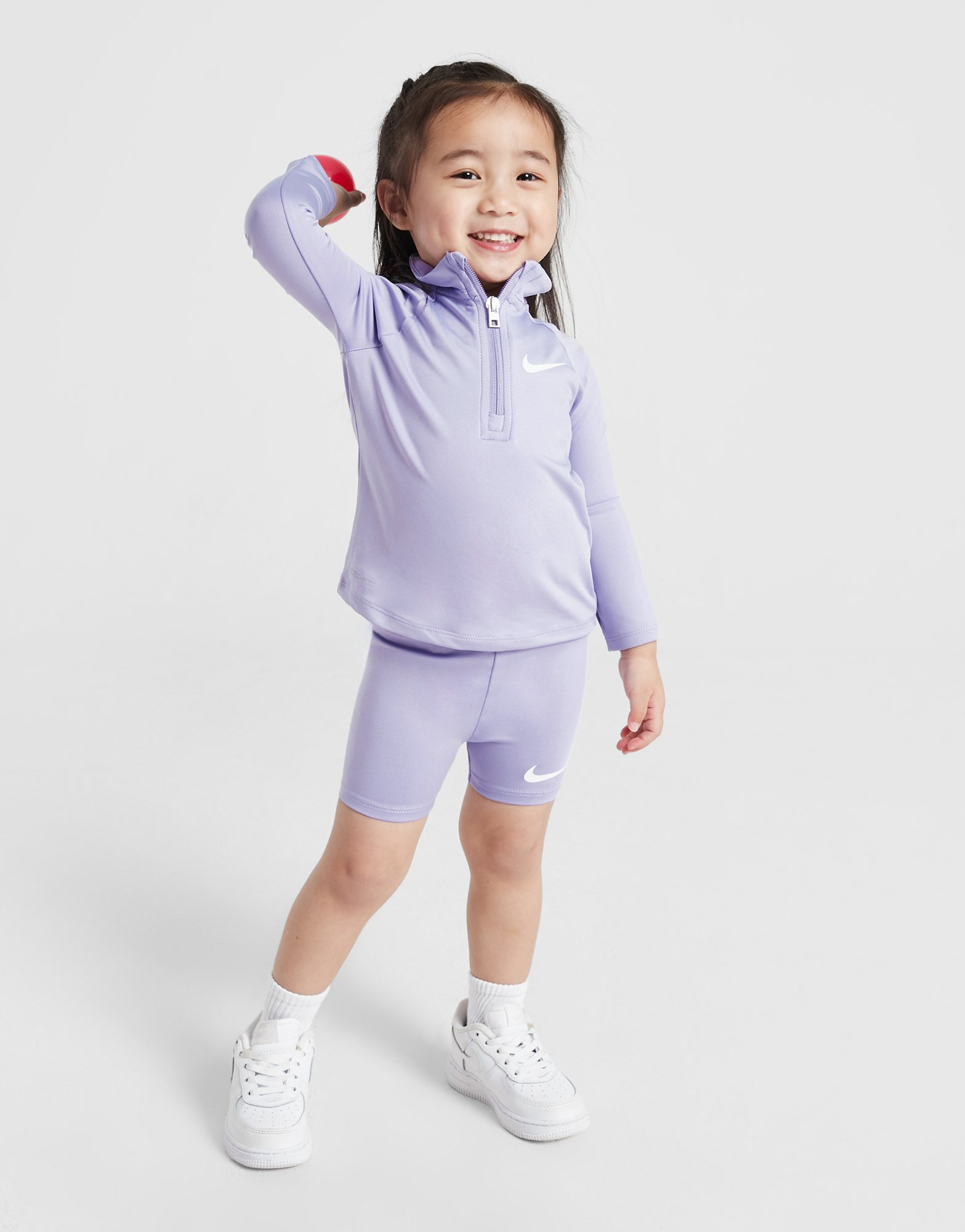 Nike Ensemble Haut Zippé/Short Pacer Bébé