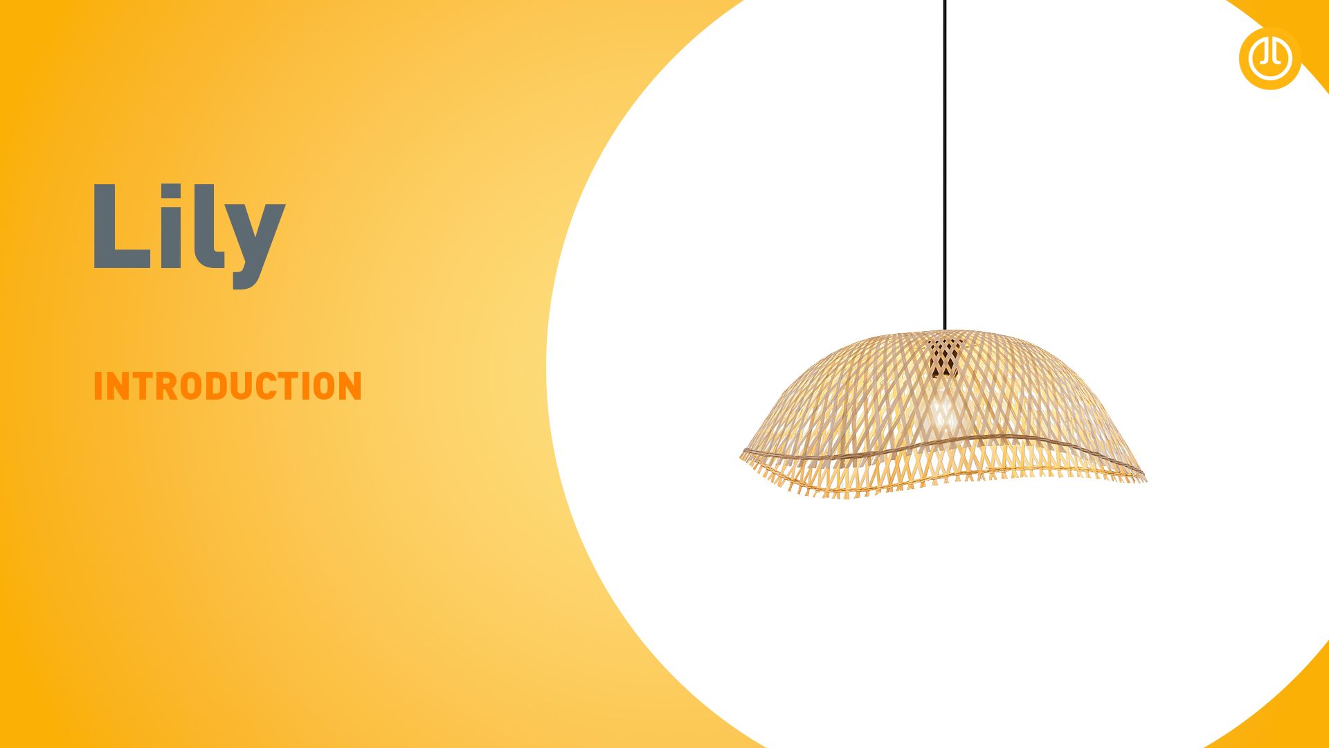 Bohemian hanglamp zwart met bamboe - Lily