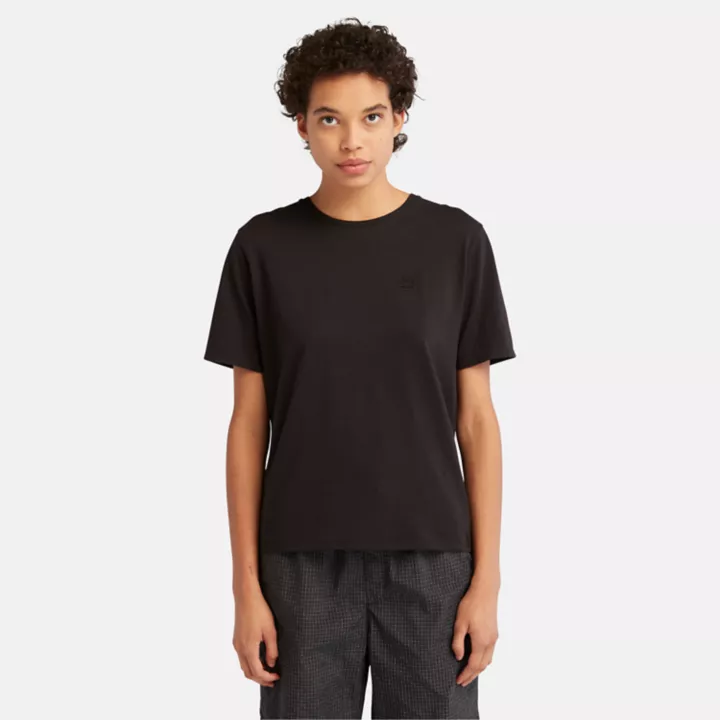 T-shirt Dunstan pour femme en noir