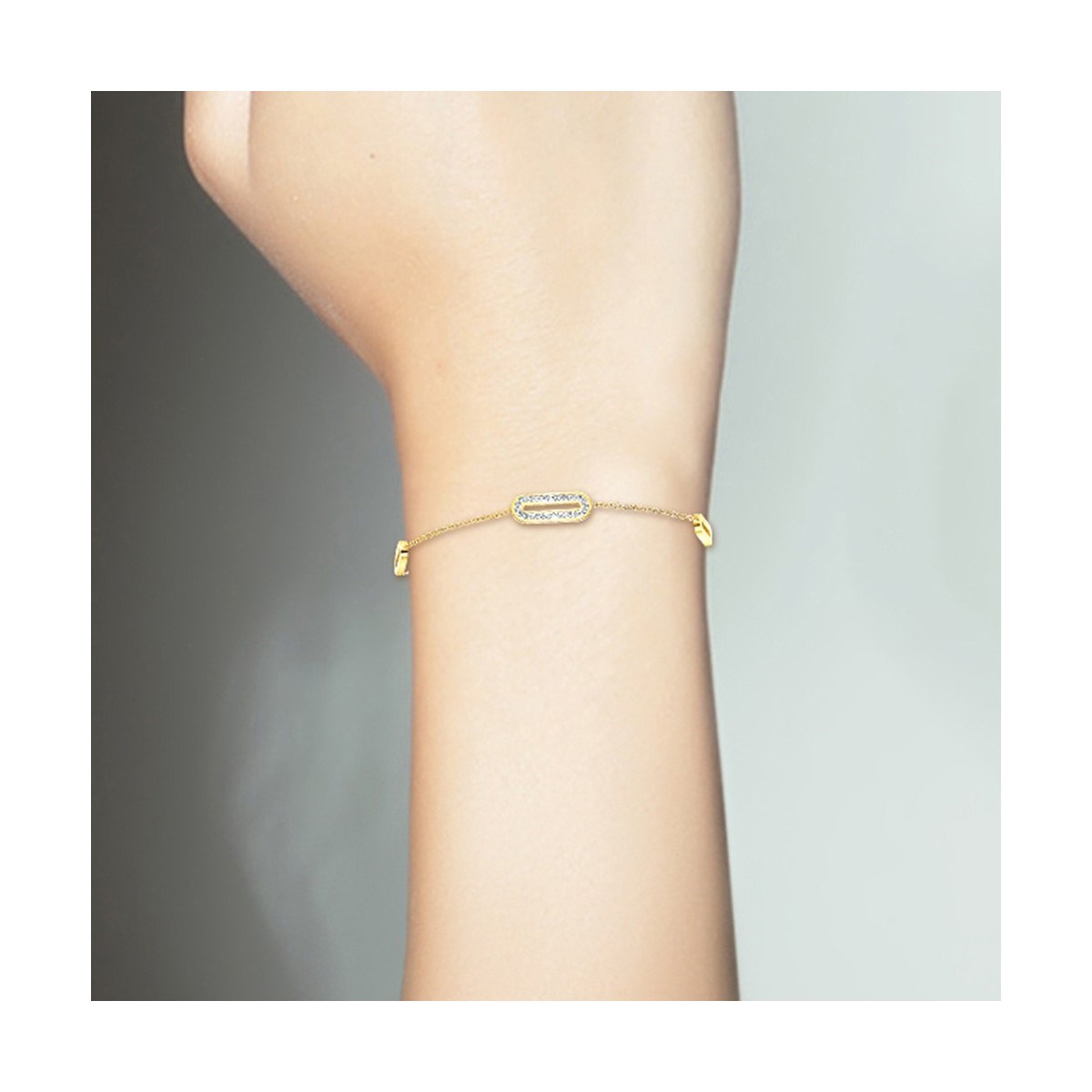 Bracelet SC Bohème orné de cristaux scintillants