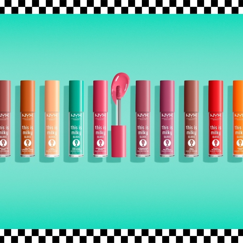 NYX Prof. Makeup This Is Milky Gloss 4 ml - 10 Strawberry Horchata