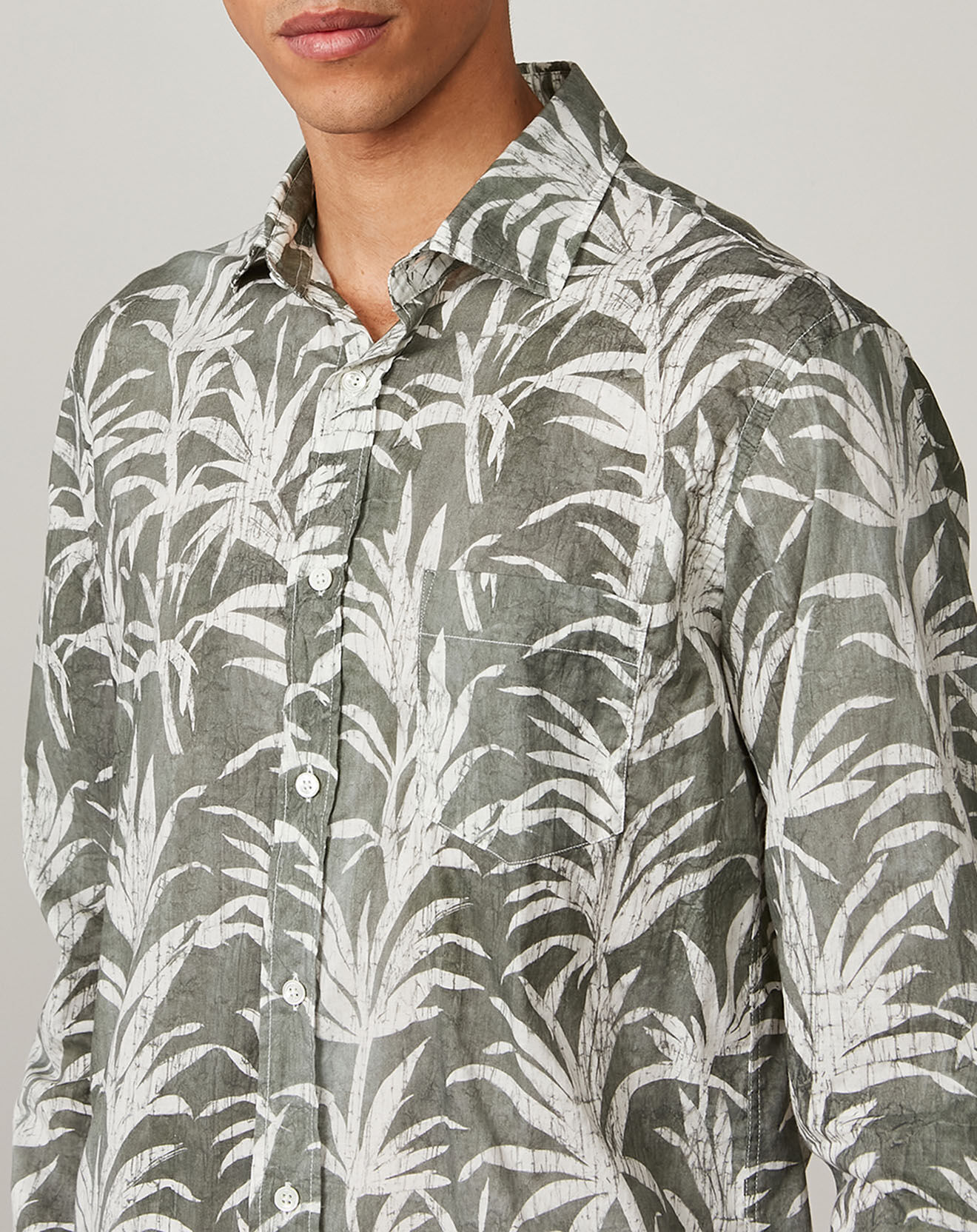 Hartford Chemise regular Paul grise