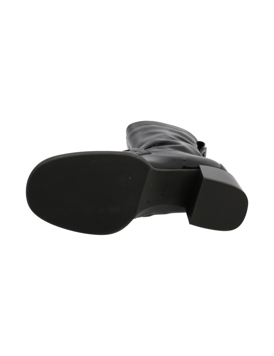 Lackleder Stiefelette