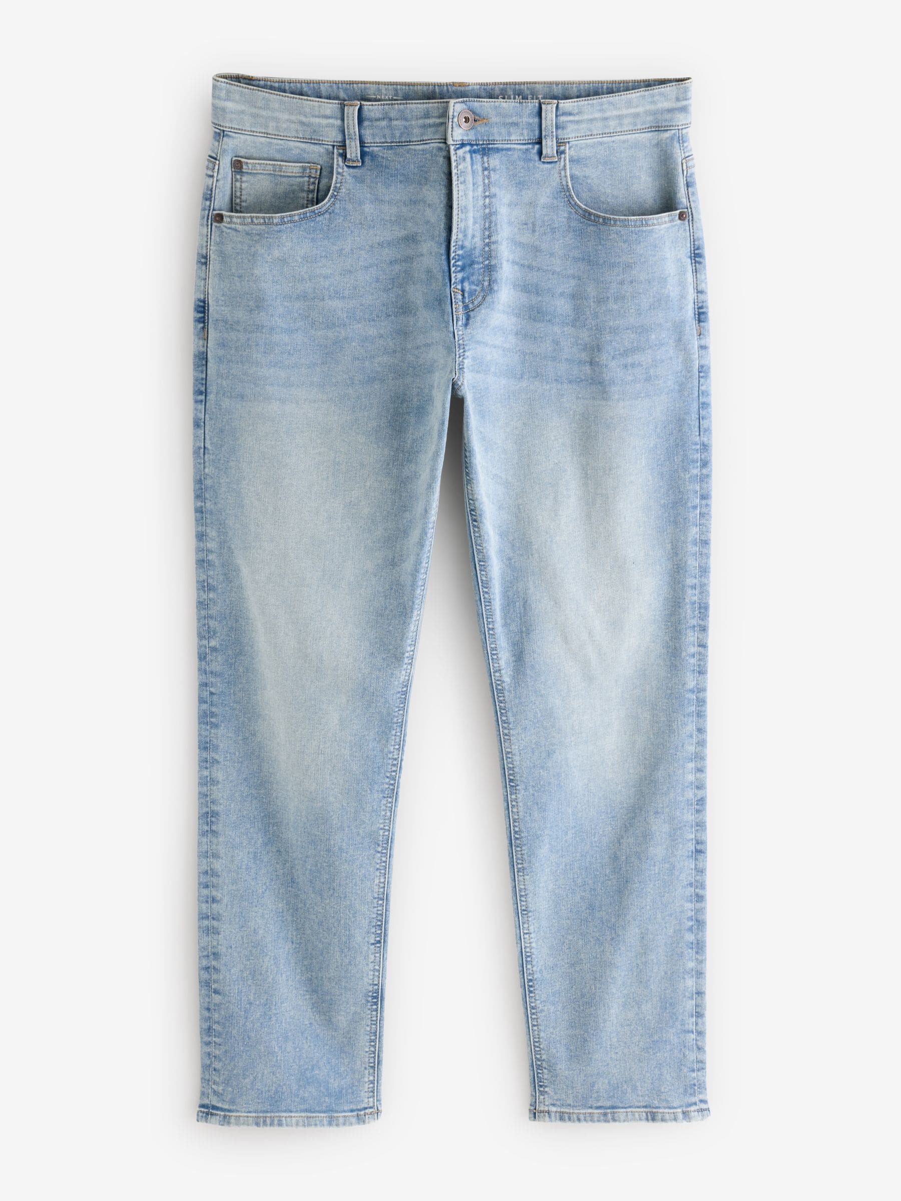 Vintage blauw - Enkele - Slim fit klassieke stretchy jeans