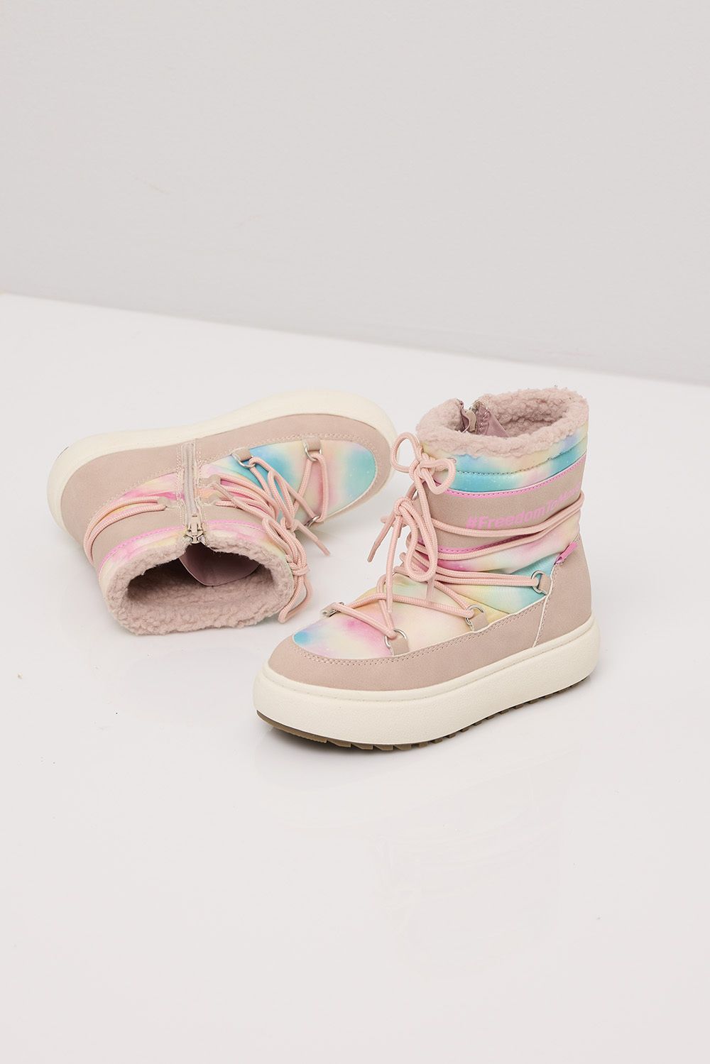 Vinterboots vannavvisende Blush