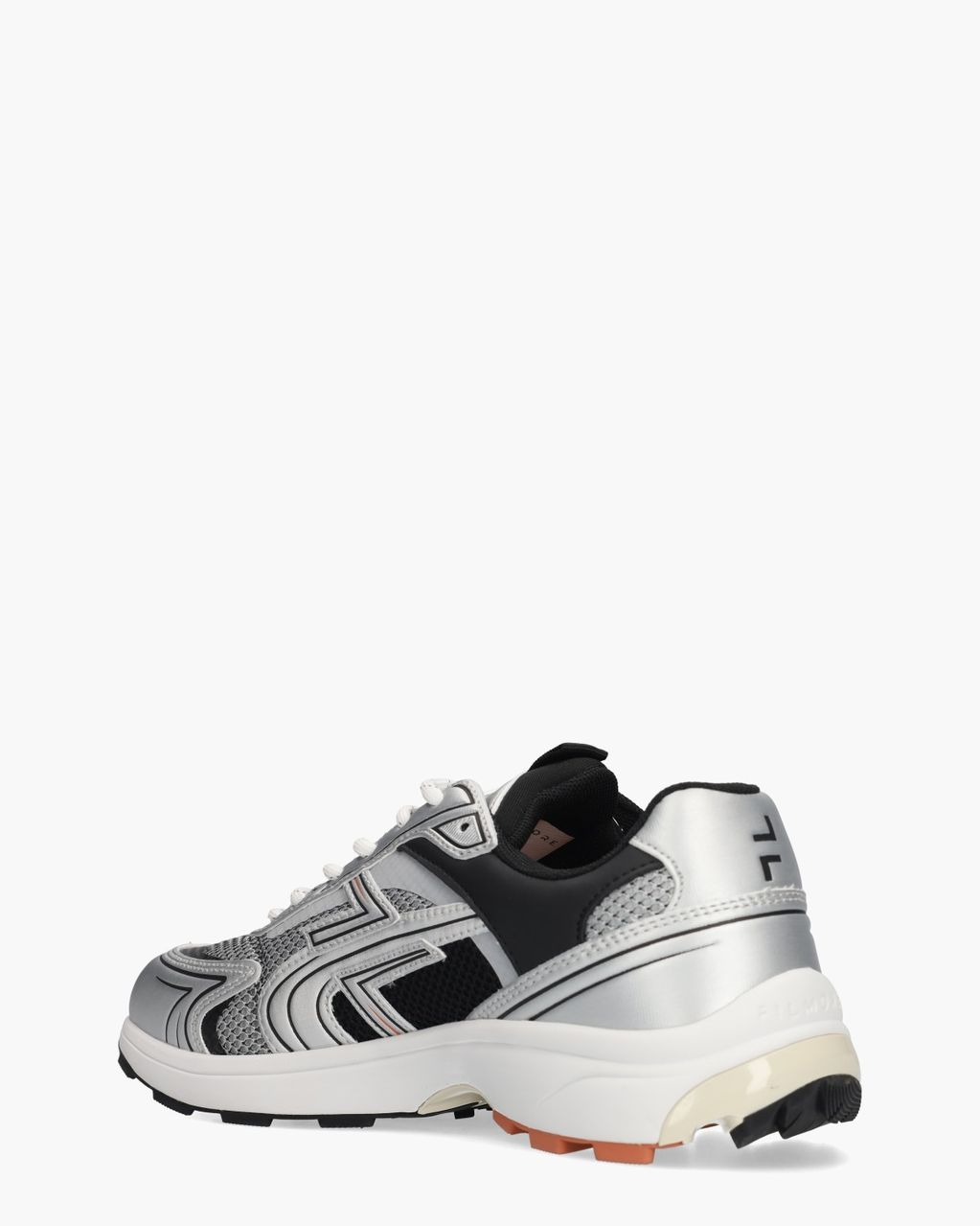 Filmore Yali Zilver/Zwart Herensneakers