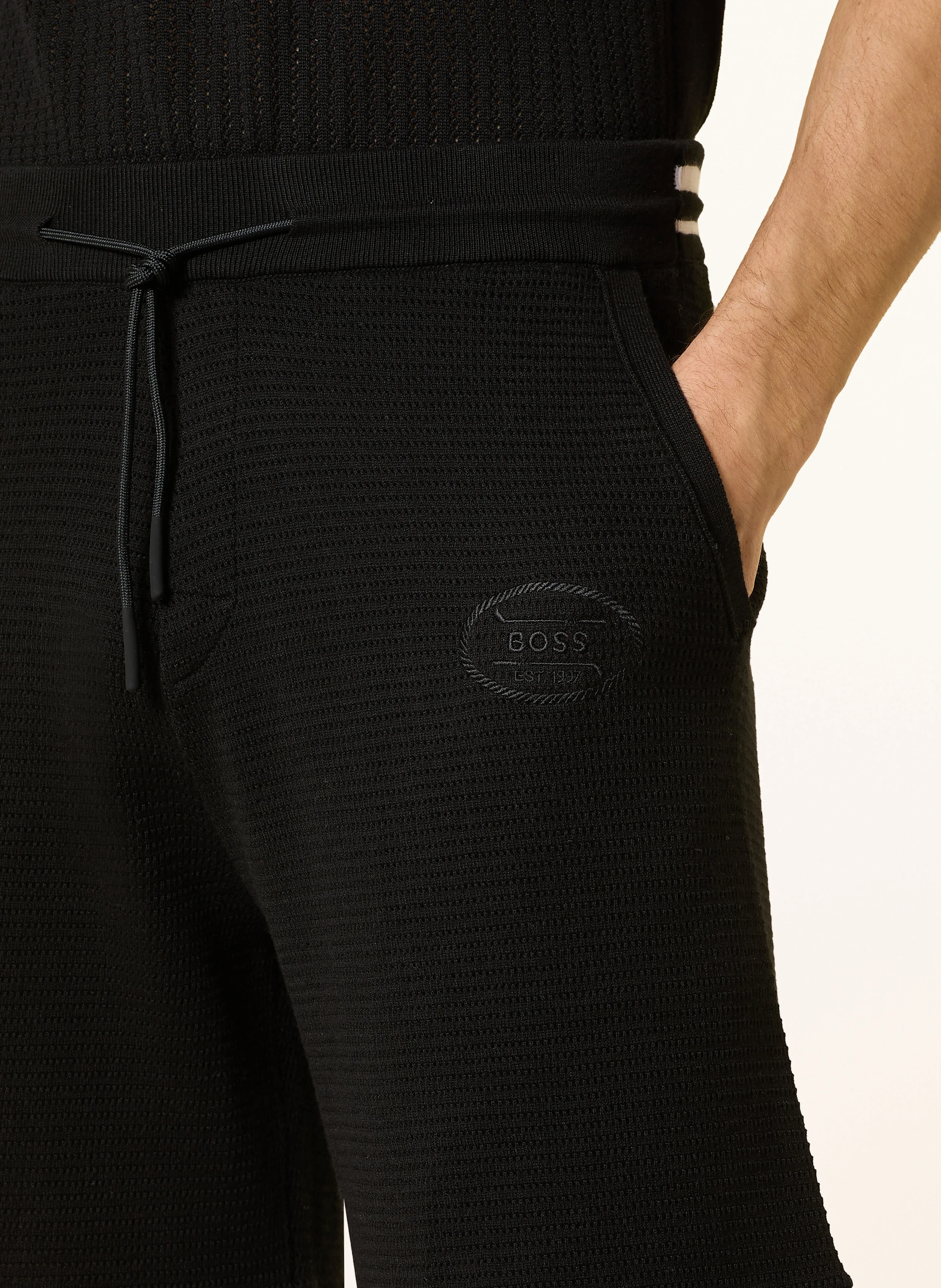 BOSS Strickshorts MESH HERITAGE