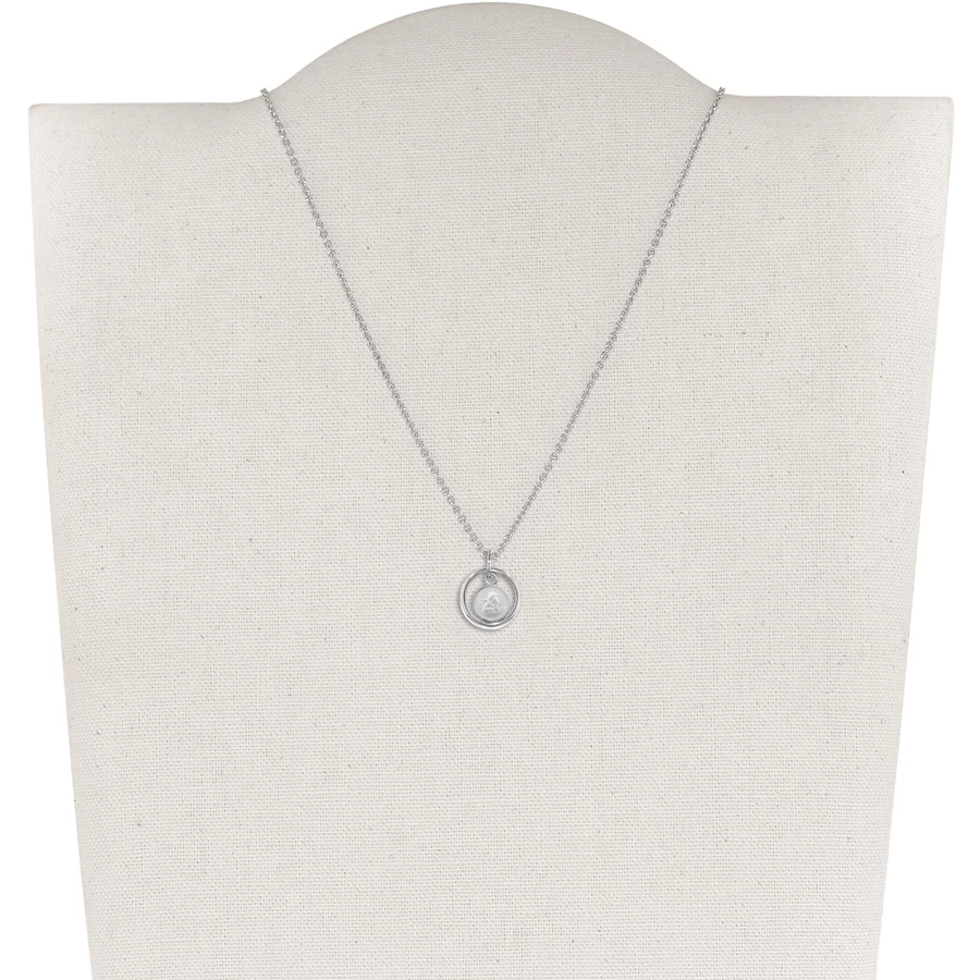 trendor Taufkette 925 Silber Taufring Mit Engel silver