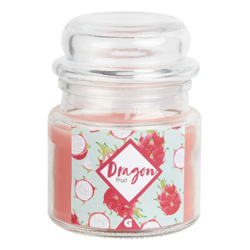 Bougie parfumée dans bocal en verre x3