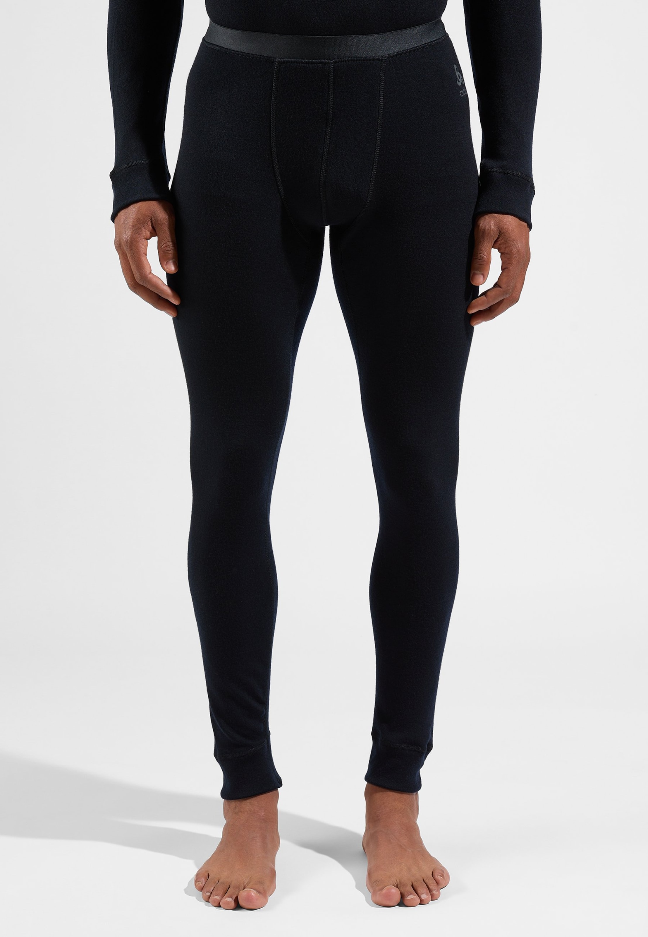 Natural Merino 260 Base Layer Tights in black