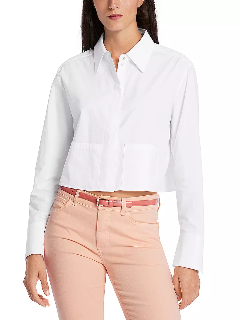 MARC CAIN Bluse weiss