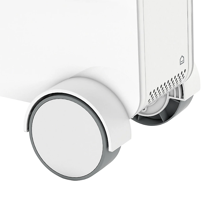 Radiateur mobile à inertie sèche GoodHome Hoerta blanc 2500W