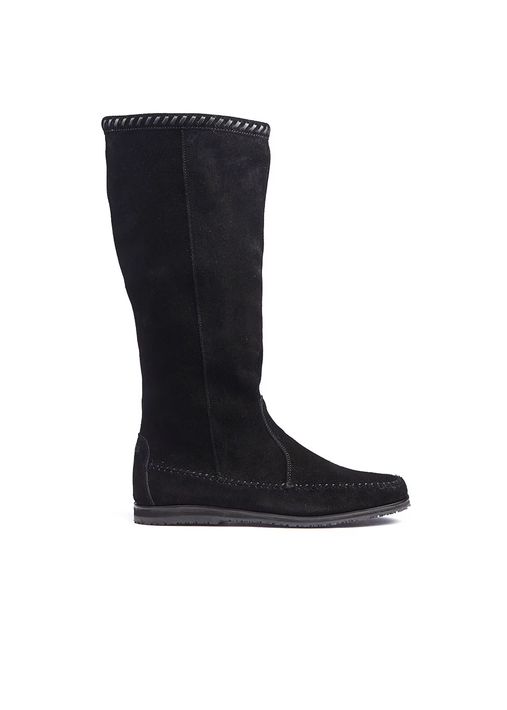 CHEYENNE BOOT VELOURS NOIR