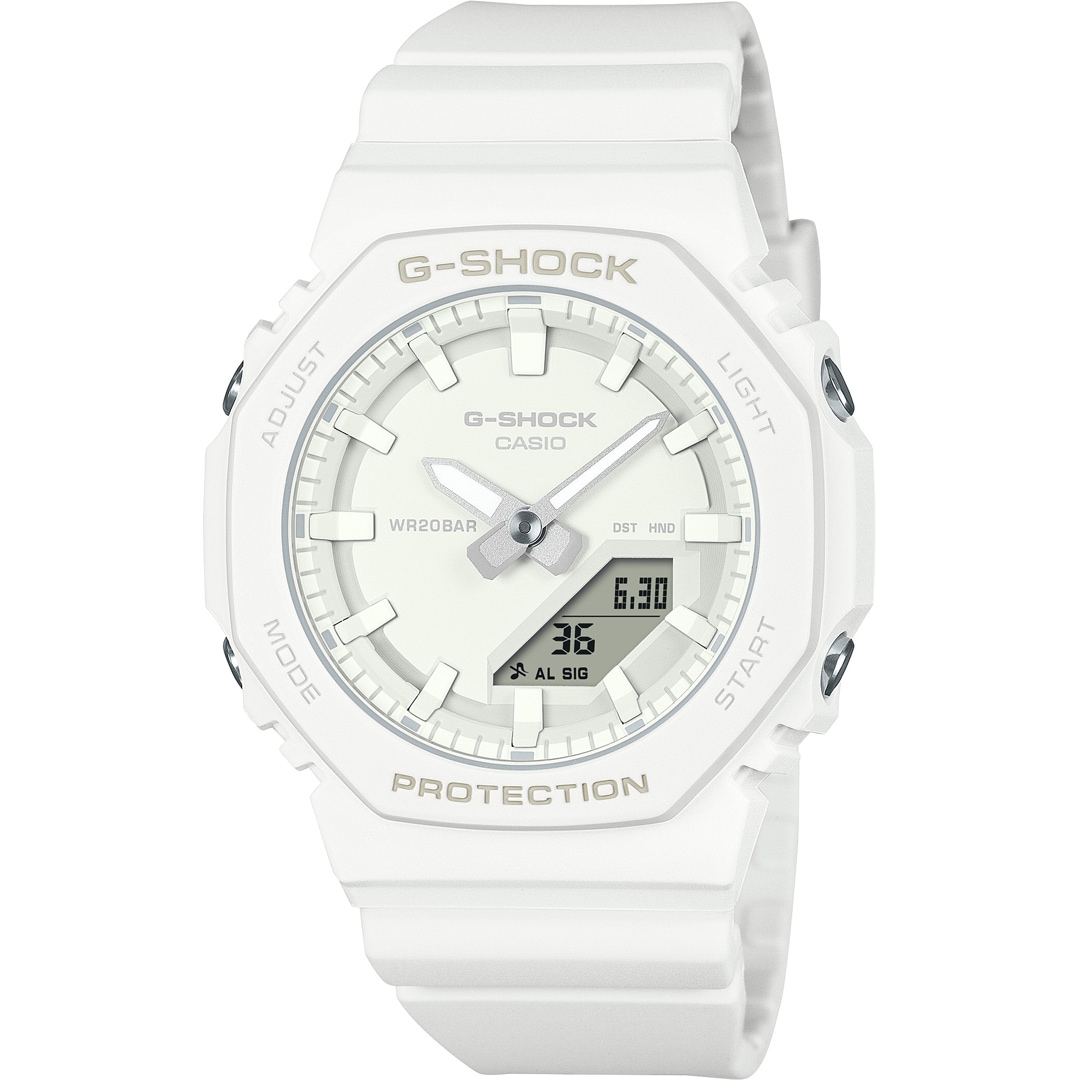 Casio G-Shock Small Classic Tone on Tone White