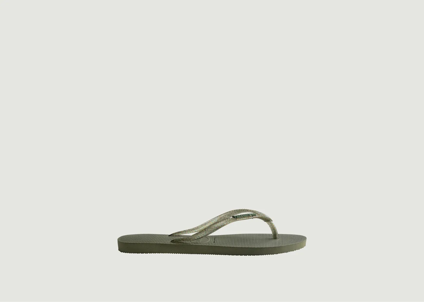Tongs Slim Logo Metallic en PVC havaianas
