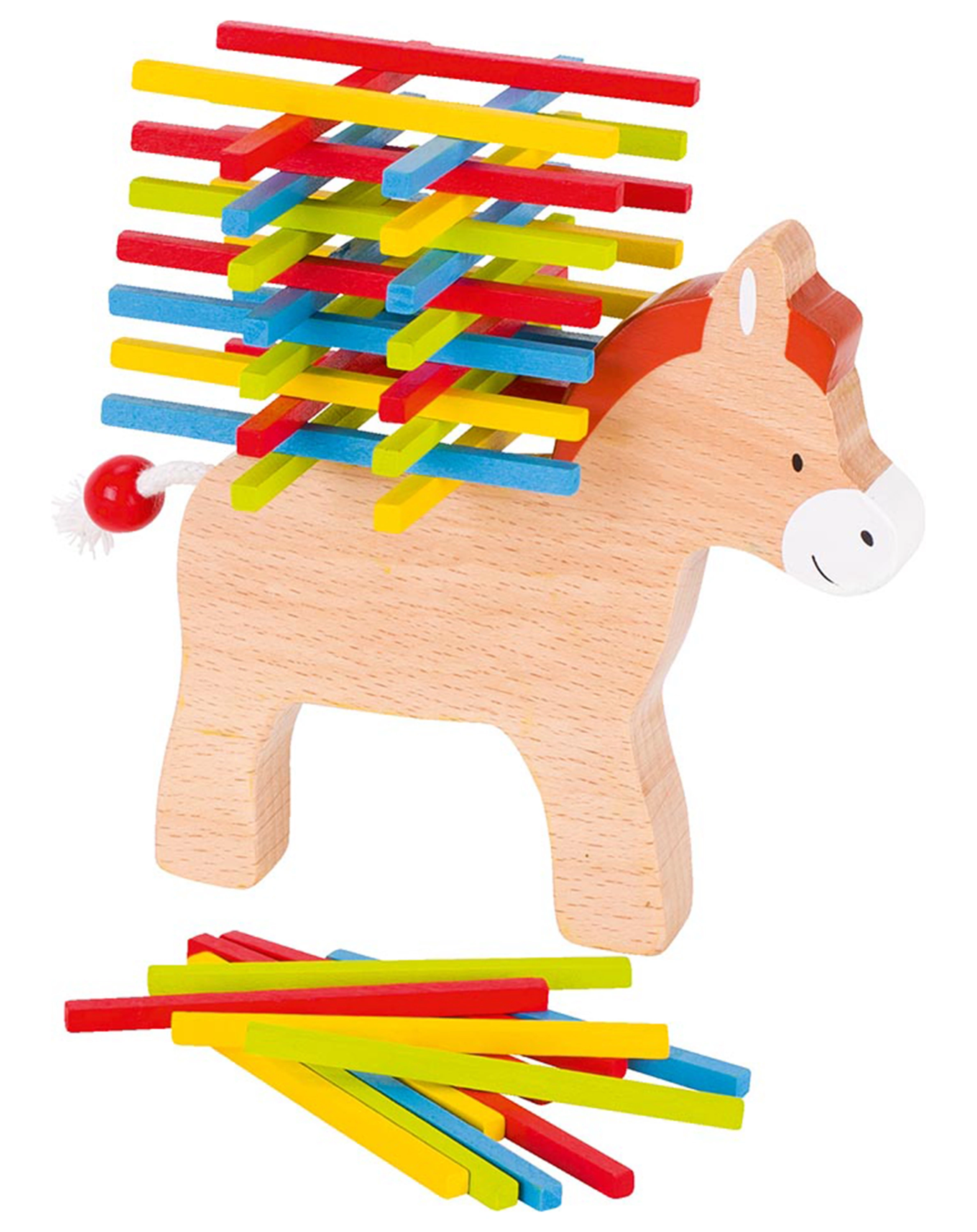 Stapelspiel PACKESEL in bunt