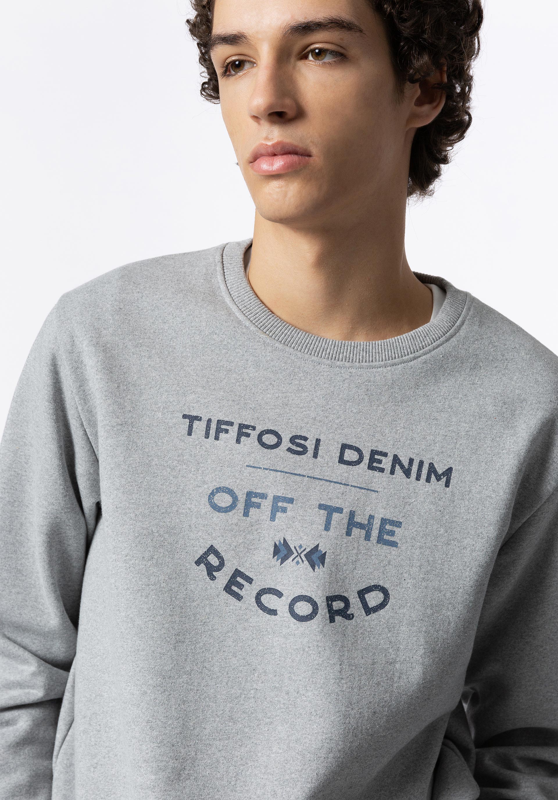 Sweatshirt com Estampado Frontal