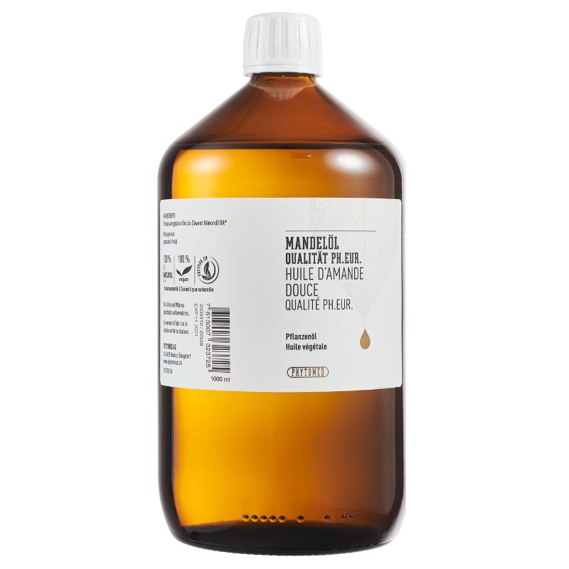 PHYTOMED Mandelöl Öl Qualität Ph.Eur. raffiniert 1000 ml