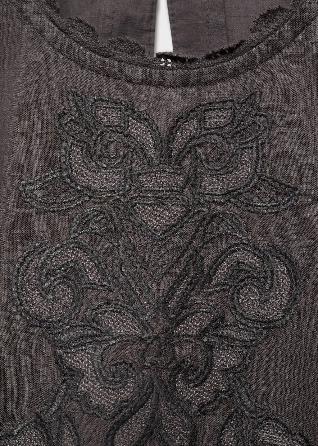 Mango Kids blousetop antraciet