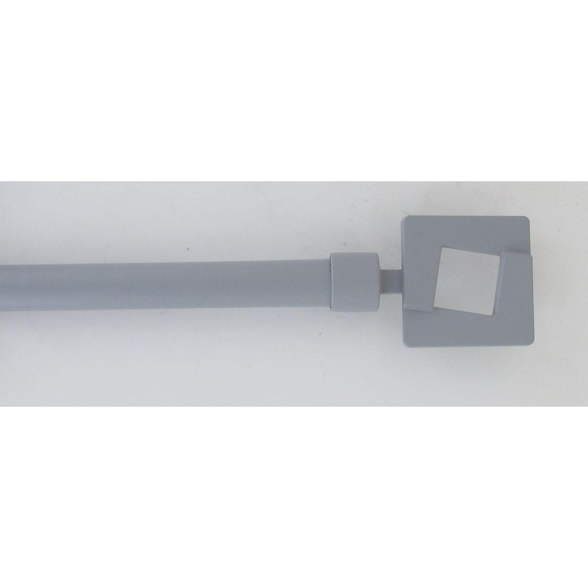 KIT EXT 120 210 CM D19 EMBOUT STUDIO GRIS MAT
