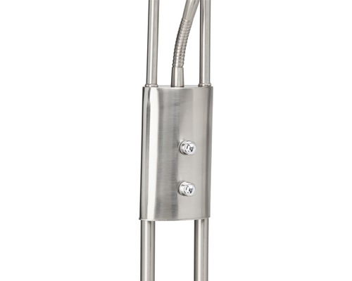 LED plafondlamp + leeslamp 1600 lm 3000 KH 179 cm Finn ijzer/wit