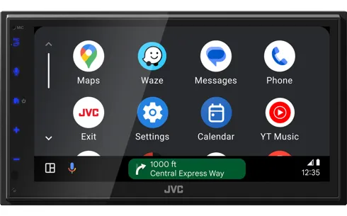 JVC KW-M595DBT, Sort, 22 W, 20 - 20000 Hz, 4 ohm (O), NTSC, PAL, AAC, FLAC, MP3, WAV, WMA