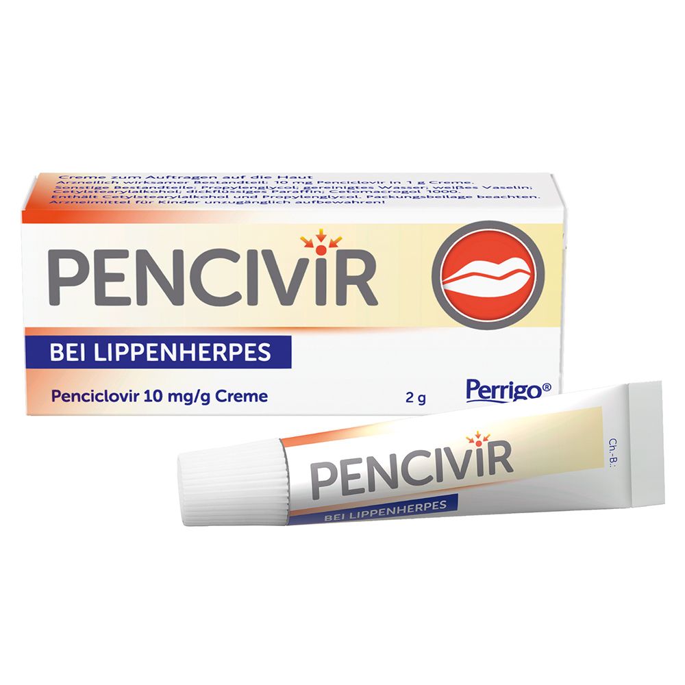 Pencivir bei Lippenherpes Penciclovir 10mg/g Creme