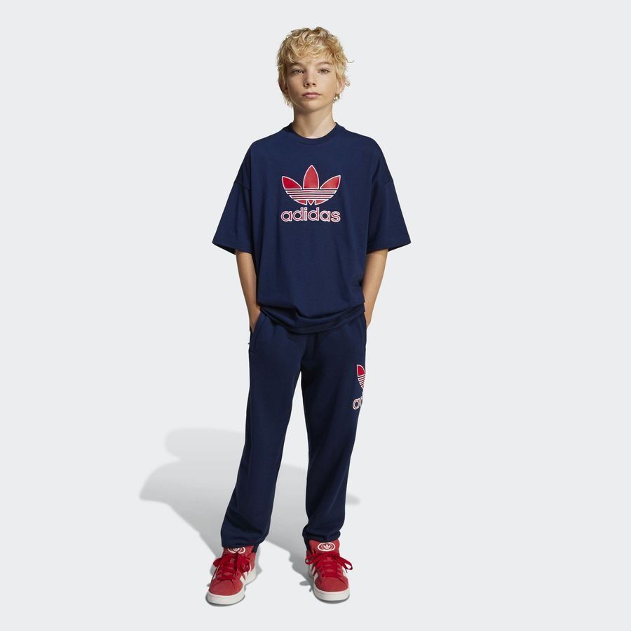 Adidas Original Pantalon de survêtement oversize grand logo Execution Enfants