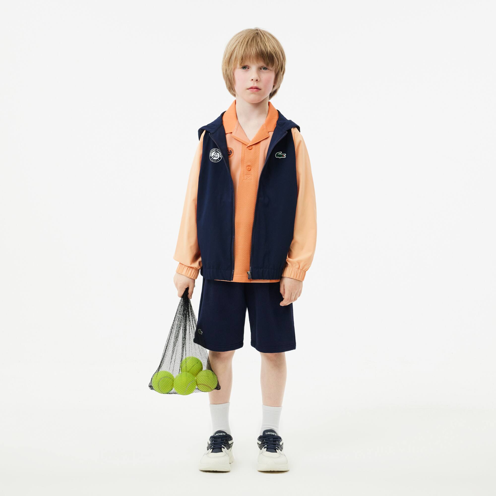 Sport-Ballboy-Poloshirt French Open Edition Poloshirts - Orange - Lacoste - Jungen