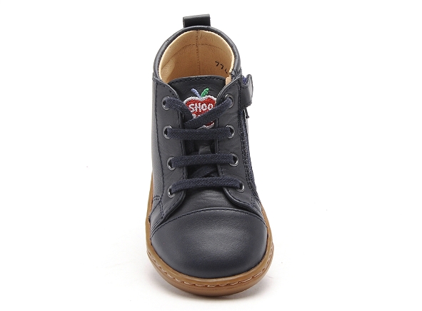 Shoo pom boots bottine bebe bouba zip lace bleu