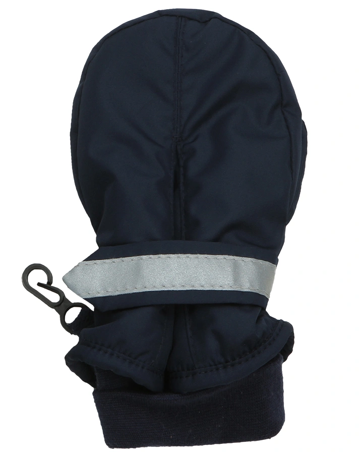 Fäustlinge BASIC mit Klett in dunkelblau