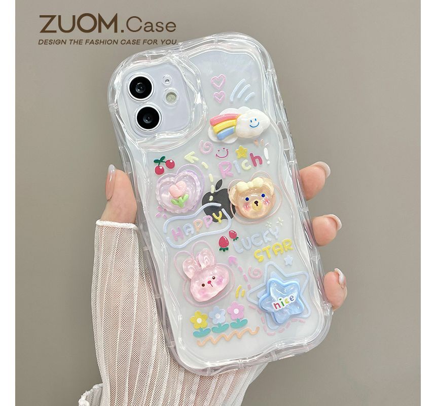 Japilavio - Cartoon telefoonhoesje - iPhone 7 / 8 / 7 Plus / 8 Plus / X / XR / XS / XS Max / 11 / 11 Pro / 11 Pro Max / 12 / 12 Pro / 12 Pro Max / 12 mini / 13 / 13 Pro / 13 Pro Max / 13 mini / 14 / 14 Pro / 14 Pro Max / 14 Plus