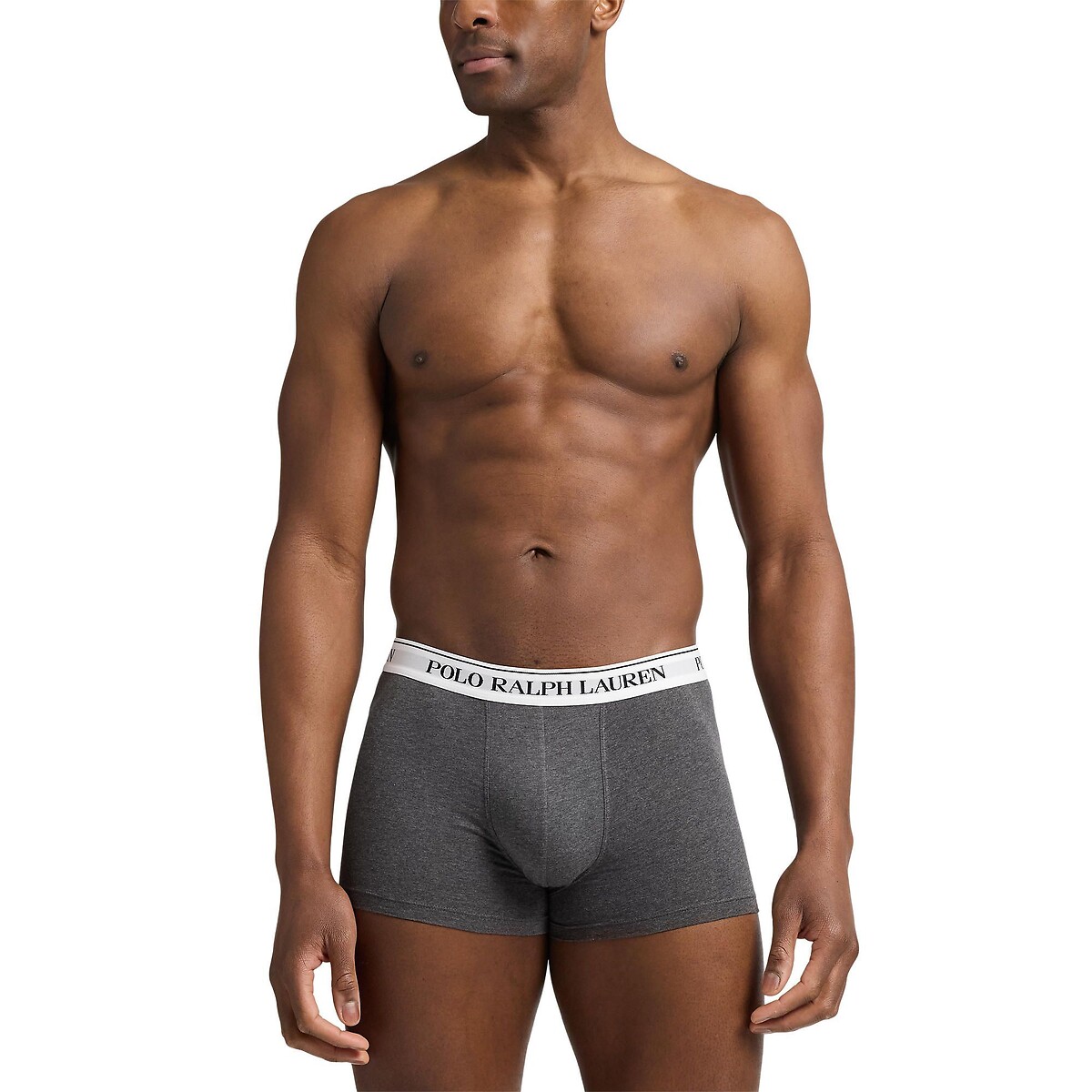 POLO RALPH LAUREN<br>Conjunto de 3 cuecas boxer clássicas em algodão elástico