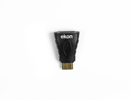 EKON - Adaptateur HDMI / HDMI Adaptateur HDMI / mini HDMI - or