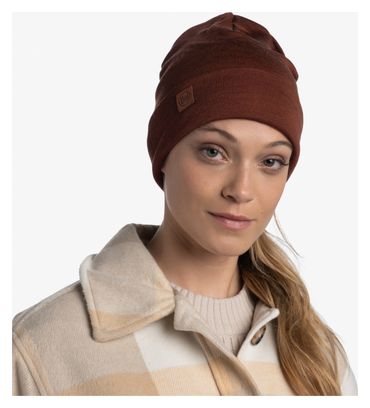 Bonnet Unisexe Buff Merino Heavyweight Bordeaux