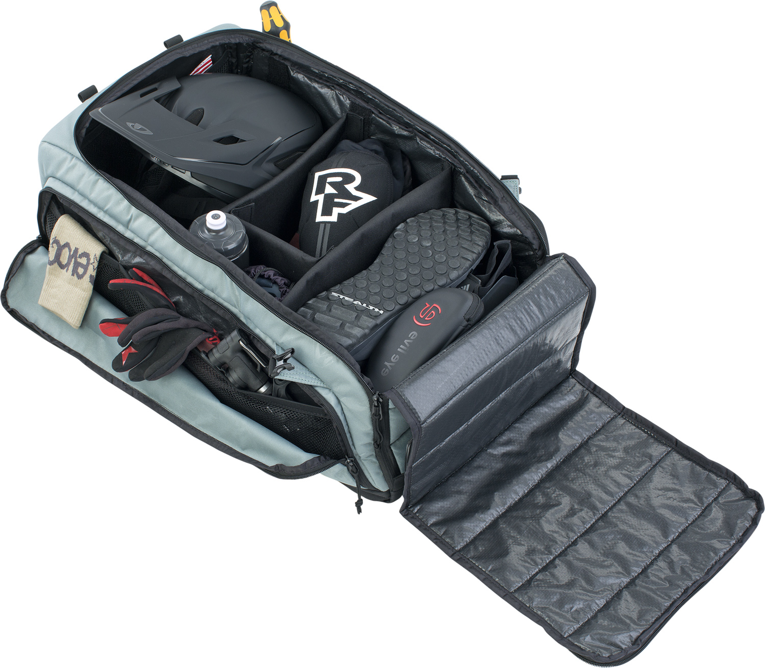 EVOC Gear Bag Rygsæk 55 L Stål