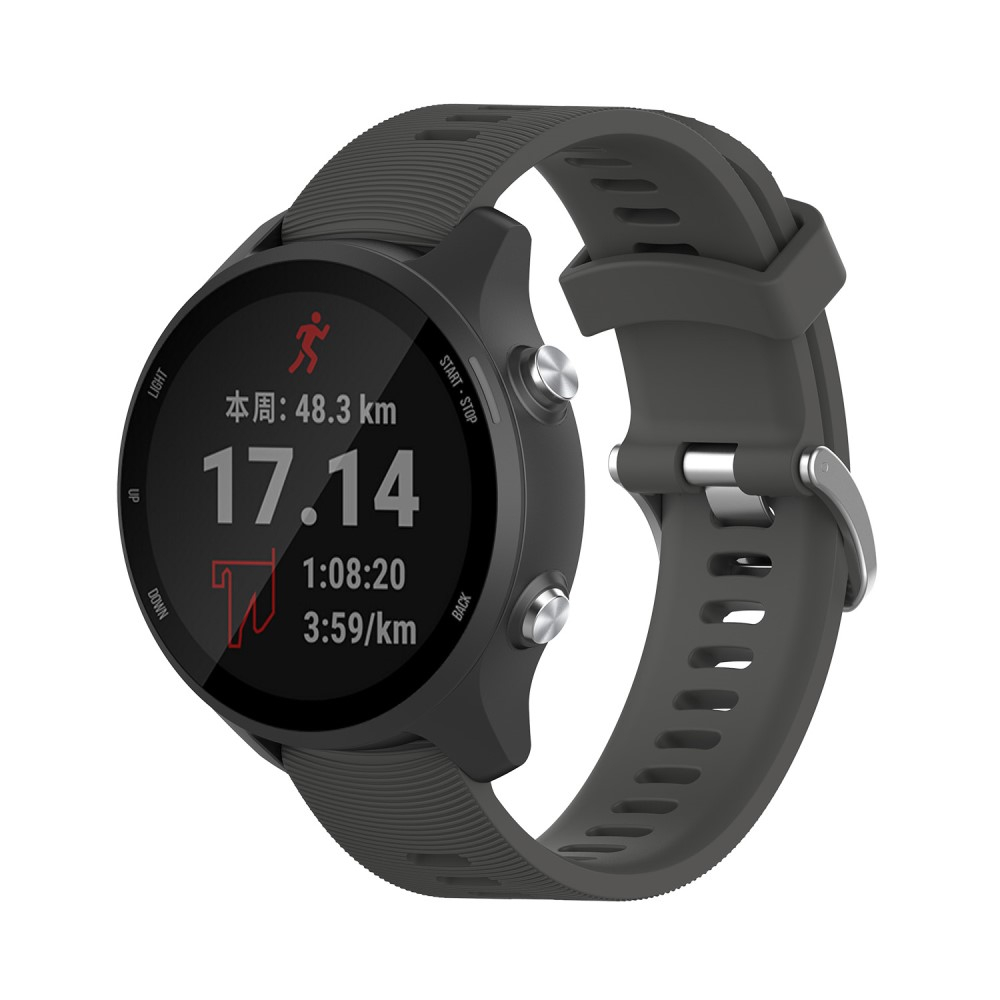 Samsung Galaxy Watch 4 Classic (42mm) Ersatz Sport Silikon Armband (Gelenkumfang: 165 - 205mm) - Grau