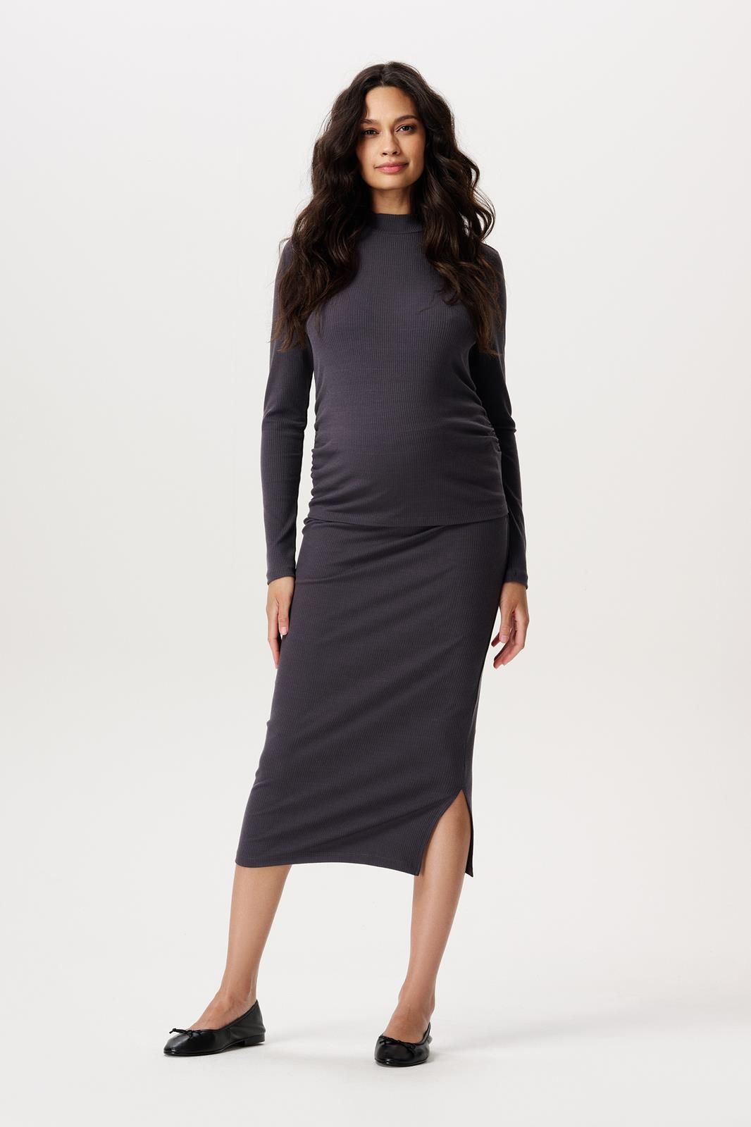 Noppies Maternity Rok Vija - Forged Iron