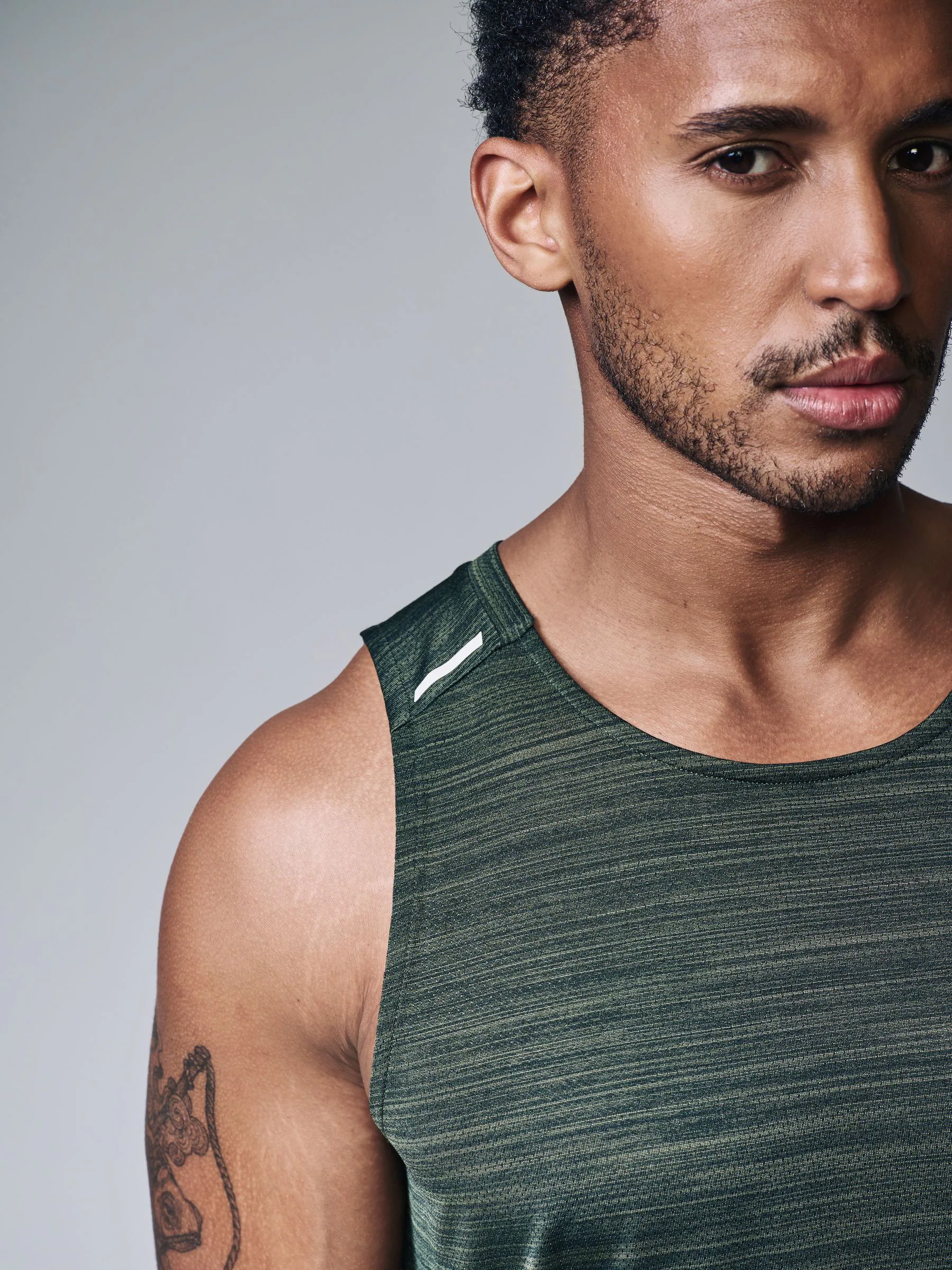Kaki/groen - Vest - Active Gym Trainingstop