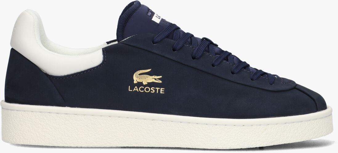 LACOSTE blauwe lacoste lage sneakers baseshot premium