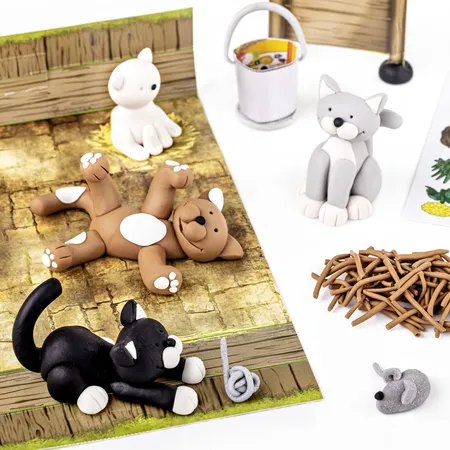 STAEDTLER® FIMO® kids Modelliermasse form&play Cat