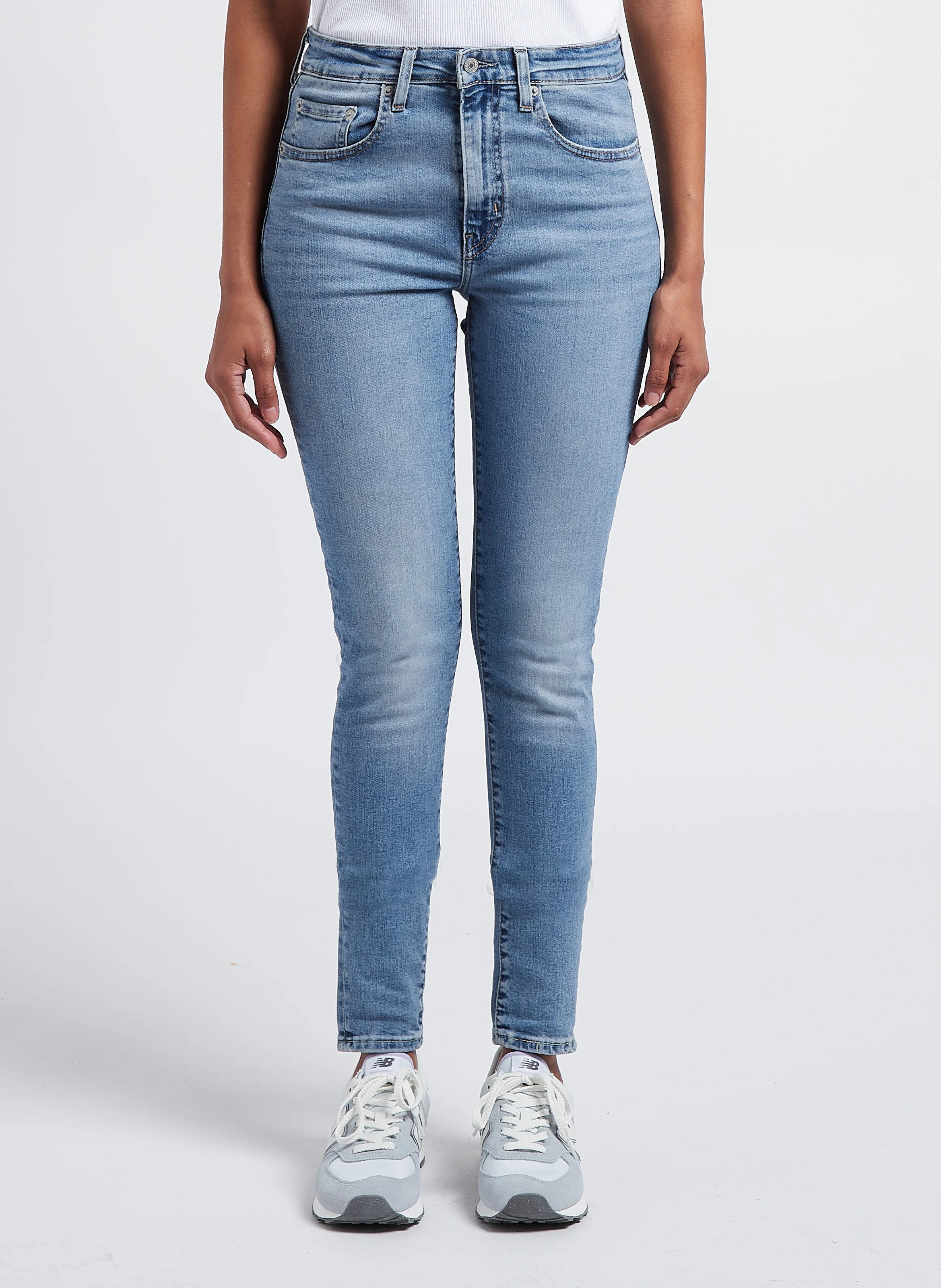 721 HIGH RISE SKINNY - Jean skinny taille haute| Jean Délavé