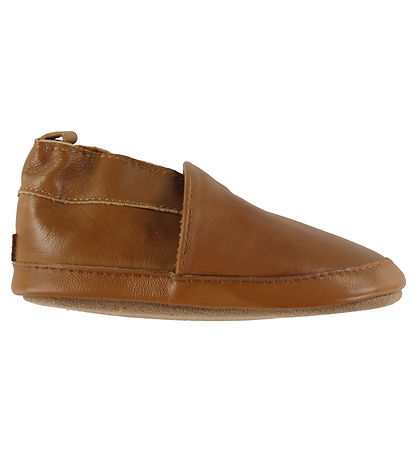 Melton Hausschuhe - Solid Leather - Kognac