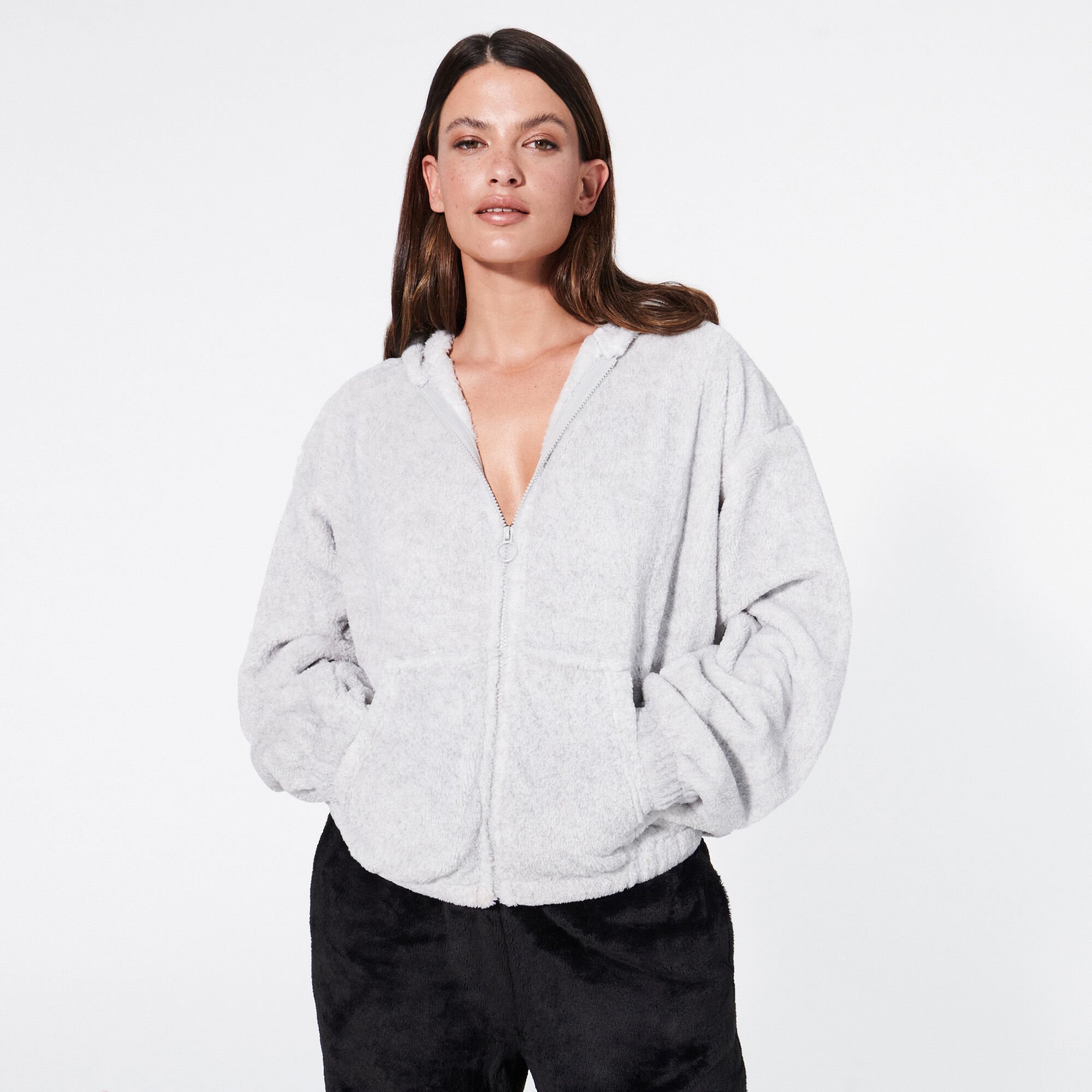 Veste polaire zippée