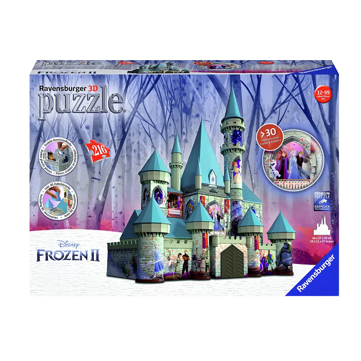 Ravensburger 3D Château d'Arendelle La Reine des Neiges 2