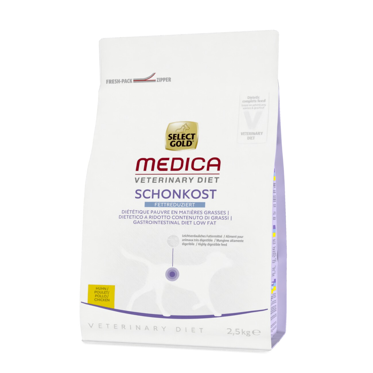 SELECT GOLD Medica Schonkost fettreduziert Huhn 2,5 kg