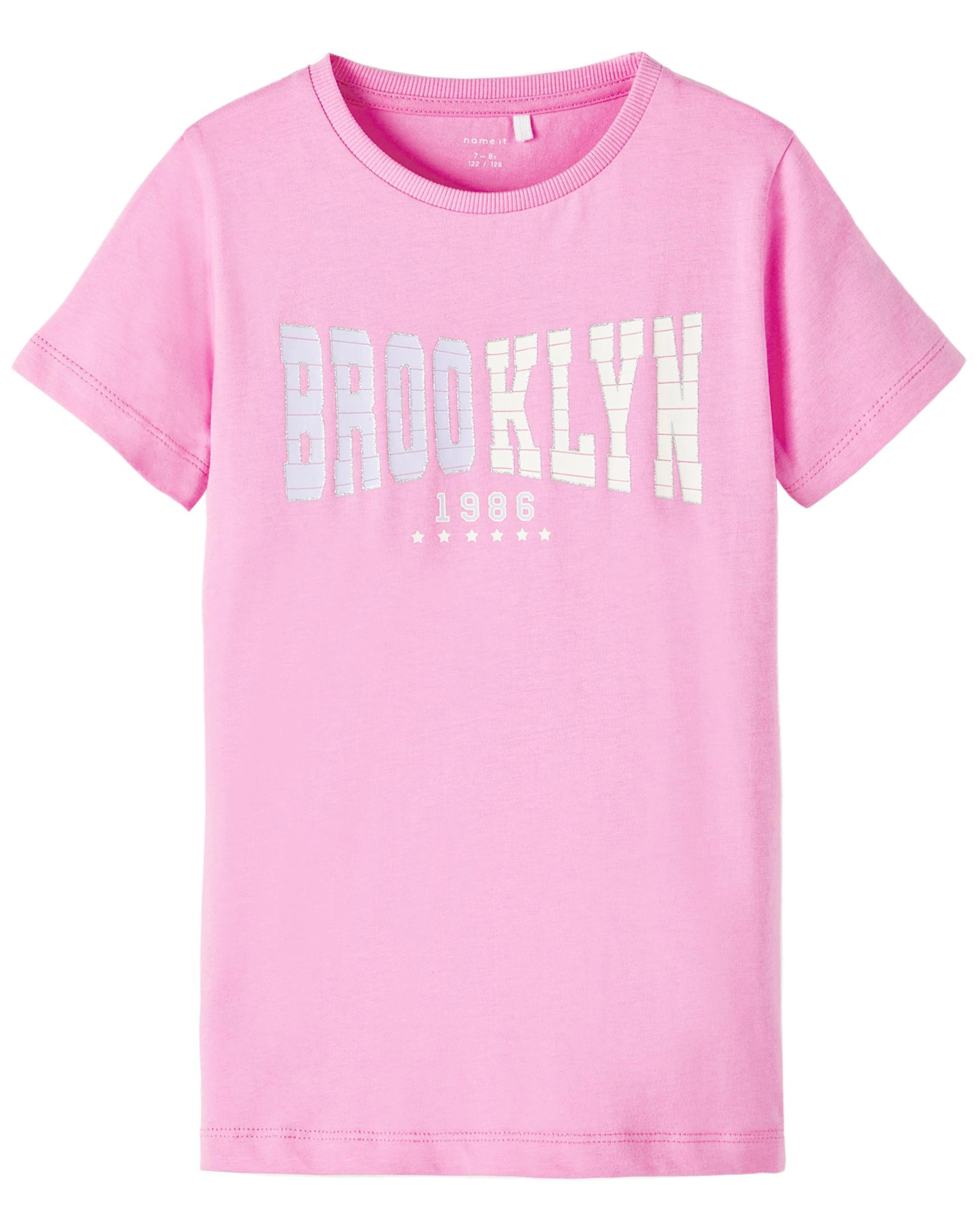 T-Shirt NKFBRIGITA - BROOKLYN in cyclamen